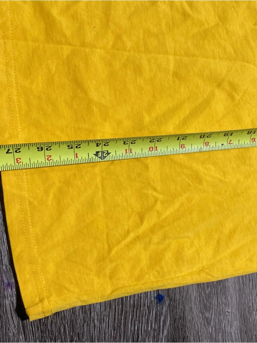 Gucci Yellow Logo Tee Mens medium - Picture 3 of 6
